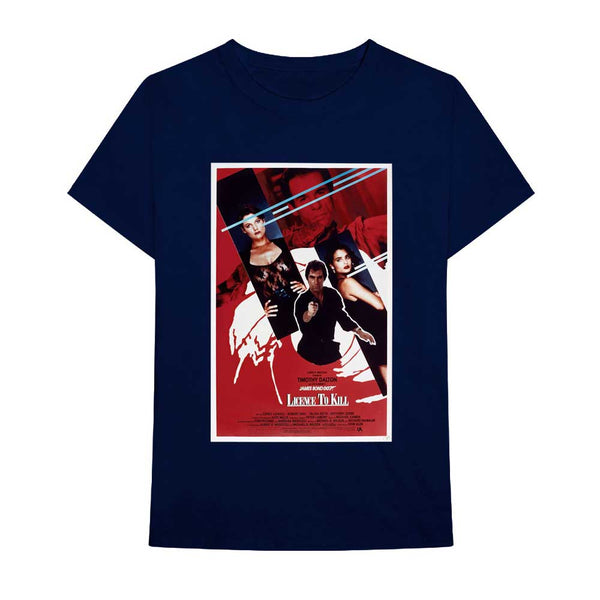James Bond 007 | Official Band T-Shirt | Licence To Kill Poster