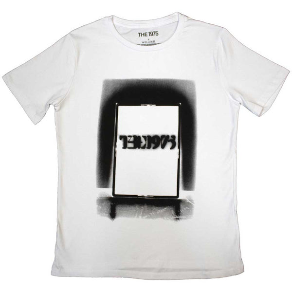 The 1975 | Official Band Ladies T-Shirt | Black Tour white
