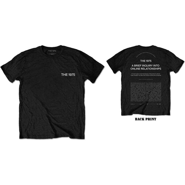 The 1975 | Official Band T-Shirt | ABIIOR Wecome Welcome (Back Print)