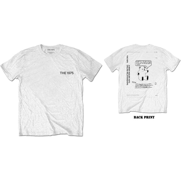 The 1975 | Official Band T-Shirt | ABIIOR Teddy (Back Print)