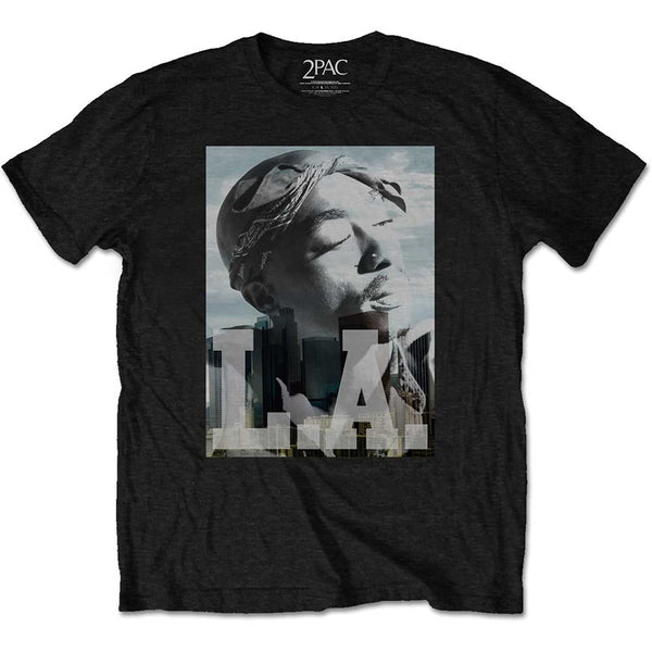 Tupac | Official Band T-Shirt | LA Skyline