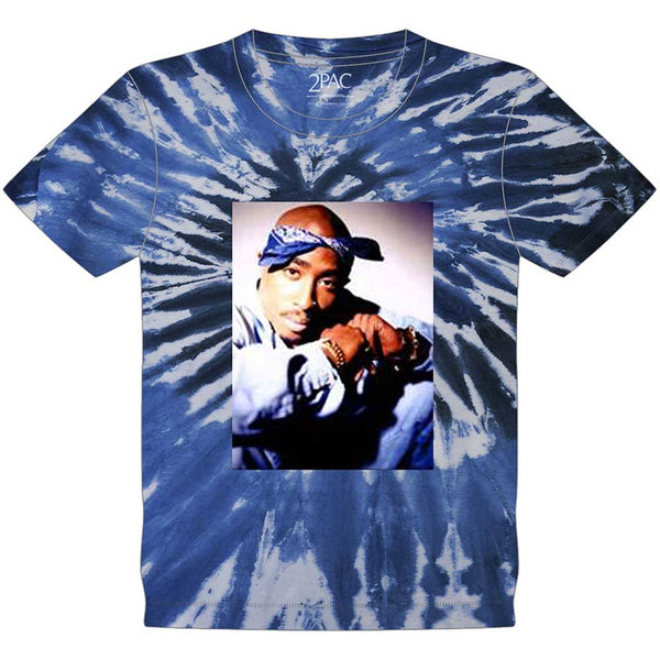 Tupac | Official Band T-Shirt | Photo Swirl (Tie-Dye)