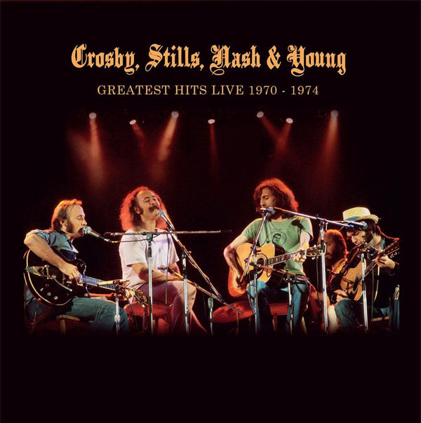 Crosby, Stlls, Nash & Young - Greatest Hits Live 1970-1974 (Eco Mixed 180G Vinyl)