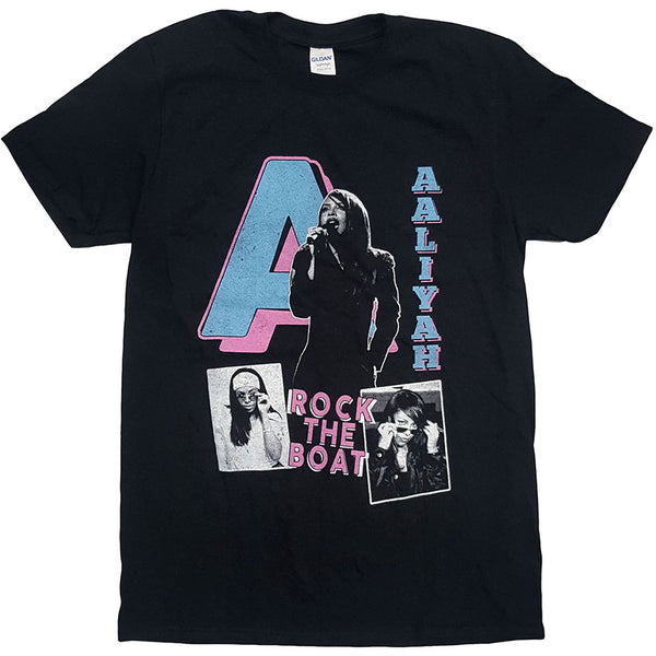 Aaliyah | Official Band T-Shirt | Rock The Boat