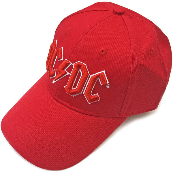 AC/DC Unisex Baseball Cap: Logo (Grey)