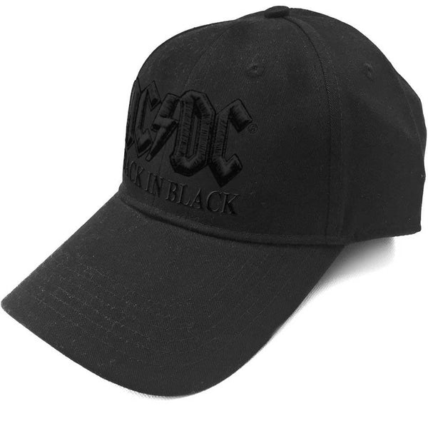 AC/DC Unisex Baseball Cap: Back in Black