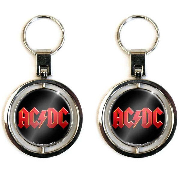 AC/DC Keychain: Logo (Spinner)