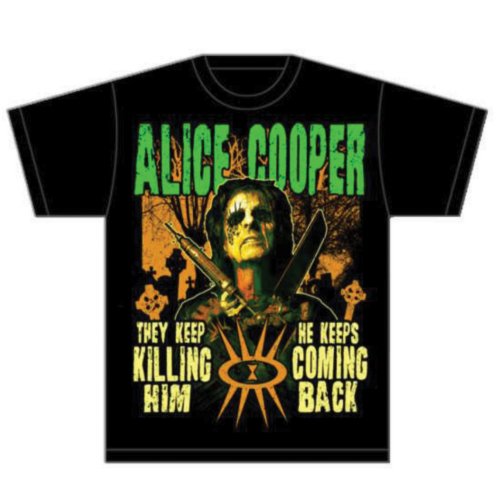Alice Cooper | Official Band T-Shirt | Graveyard