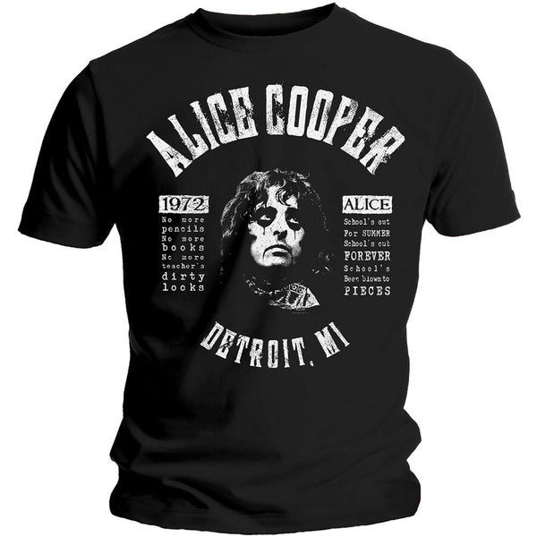 Alice Cooper | Official Band T-Shirt | School's Out Lyrics