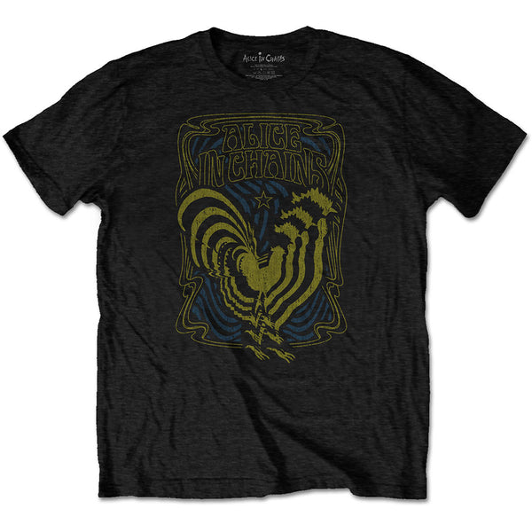 Alice in Chains | Official Band T-Shirt | Psychedelic Rooster