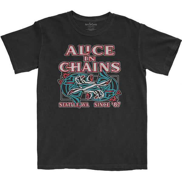 Alice In Chains | Official Band T-Shirt | Totem Fish