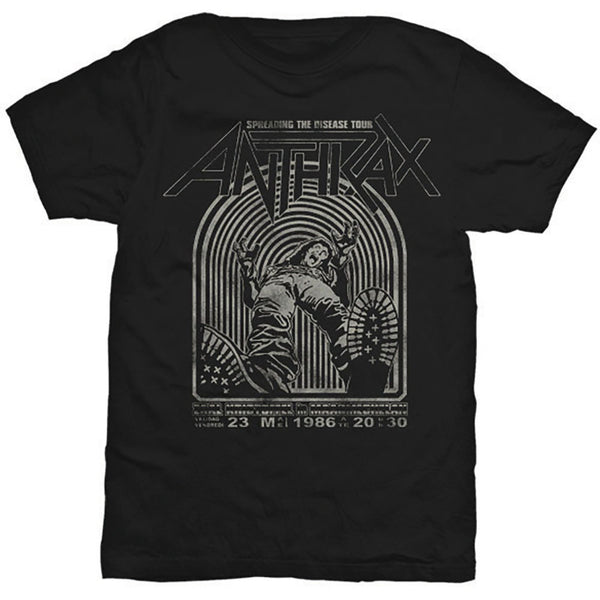 Anthrax | Official Band T-Shirt | Spreading the disease