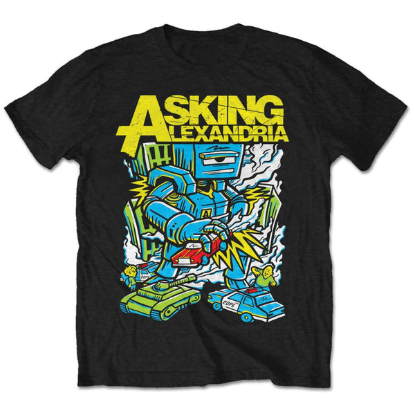 Asking Alexandria | Official Band T-Shirt | Killer Robot