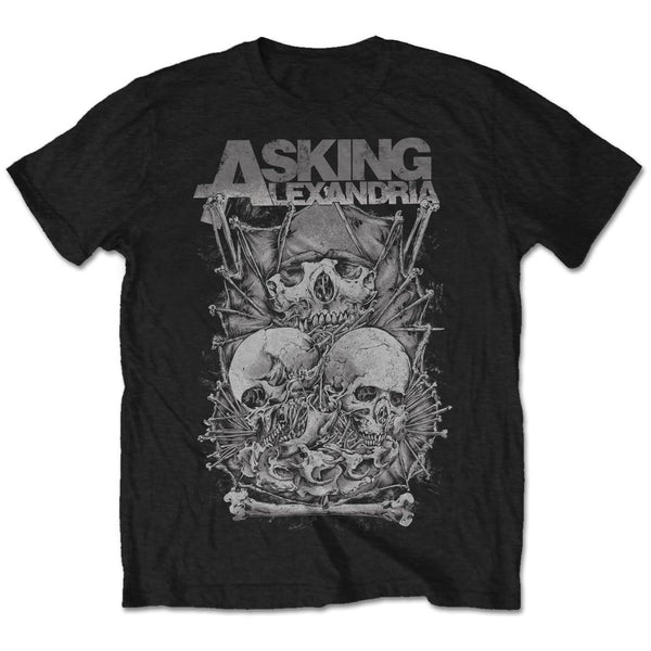 Asking Alexandria | Official Band T-Shirt | Skull Stack