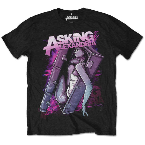 Asking Alexandria Unisex T-Shirt: Coffin Girl