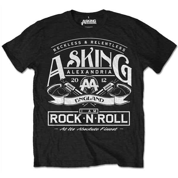 Asking Alexandria Unisex T-Shirt: Rock N' Roll