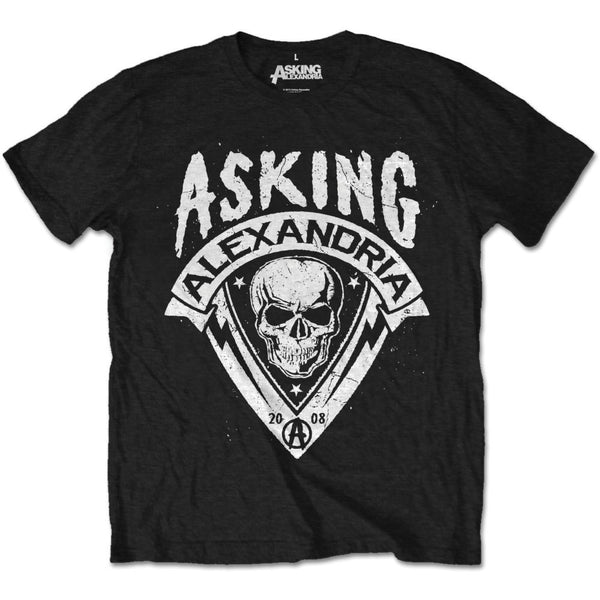 Asking Alexandria | Official Band T-Shirt | Skull Shield