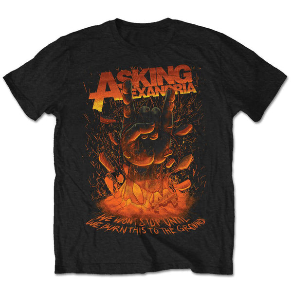 Asking Alexandria | Official Band T-Shirt | Metal Hand