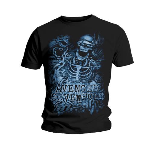 Avenged Sevenfold | Official Band T-Shirt | Chained Skeleton