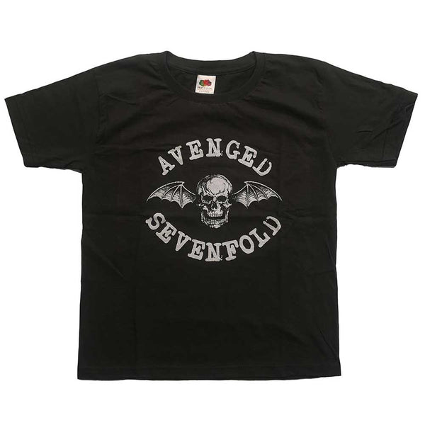 Avenged Sevenfold Kids T-Shirt: Classic Deathbat