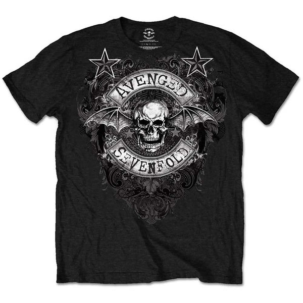 Avenged Sevenfold | Official Band T-Shirt | Stars Flourish