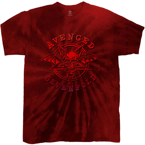 Avenged Sevenfold | Official Band T-Shirt | Pent Up (Dip-Dye)