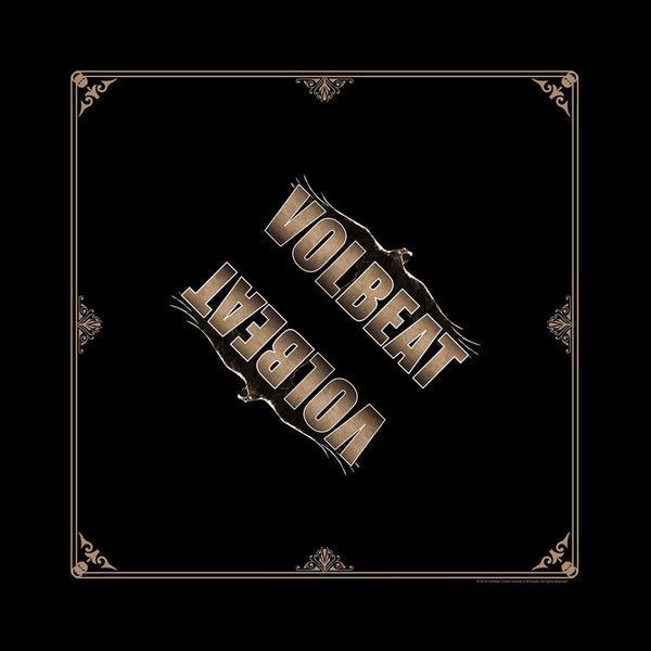 Volbeat Unisex Bandana: Raven Logo