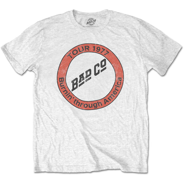 Bad Company | Official Band T-Shirt | Burnin' Through America