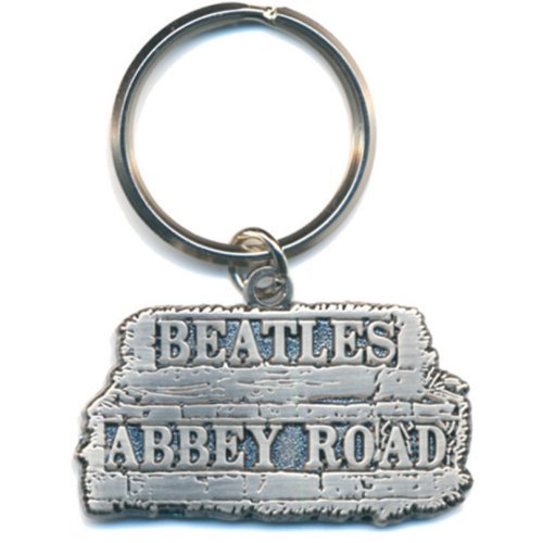 The Beatles Keychain: Abbey Road Sign in relief (Die-cast Relief)