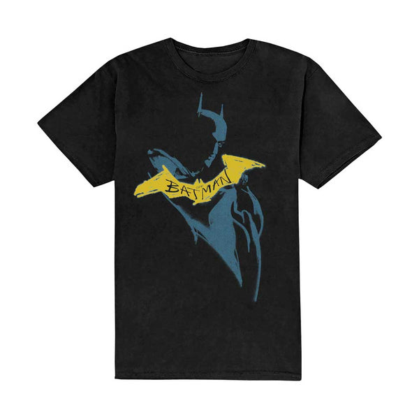 DC Comics | Official Band T-Shirt | The Batman Yellow Sketch