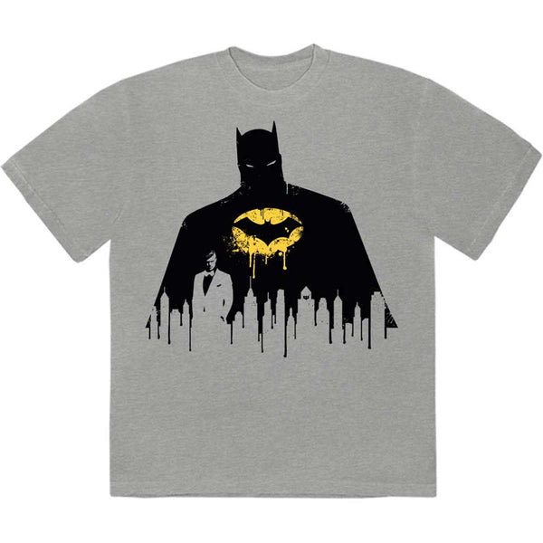DC Comics | Official Band T-Shirt | Batman Silhouette Drip