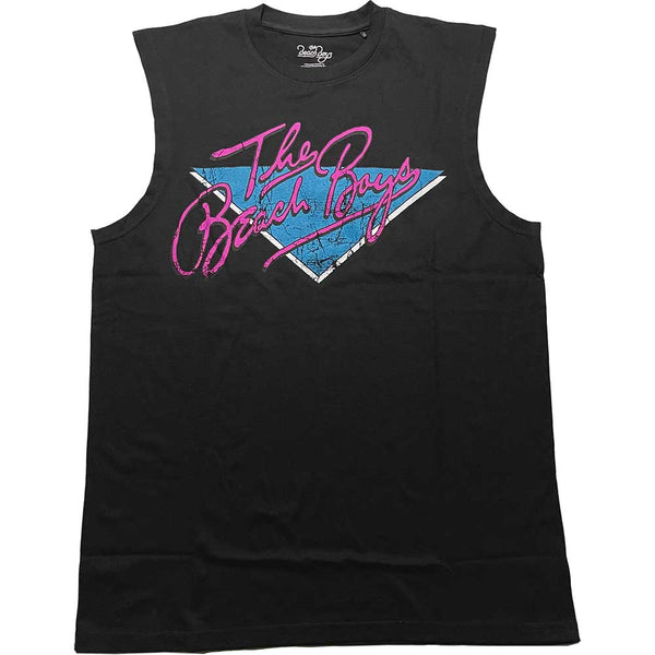 The Beach Boys Unisex Vest T-Shirt: Retro Logo (Tank)
