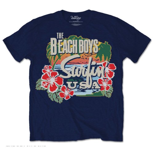The Beach Boys | Official Band T-Shirt | Surfin USA Tropical
