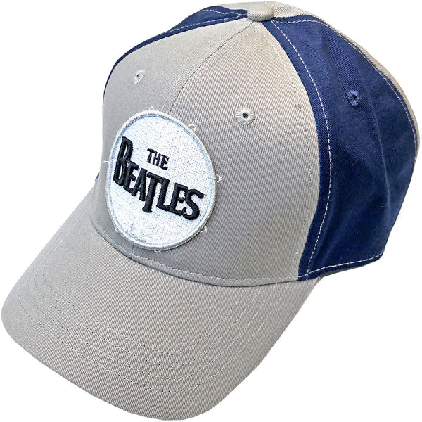 The Beatles Unisex Baseball Cap: Drum Logo (2-Tone)