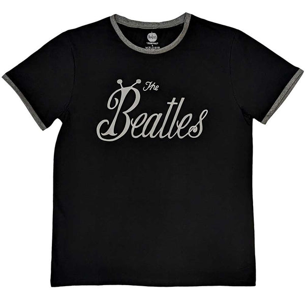 The Beatles | Official Band Ringer T-Shirt | Bug Logo