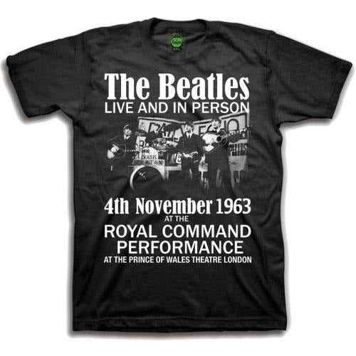 The Beatles Kids T-Shirt: Live & in Person