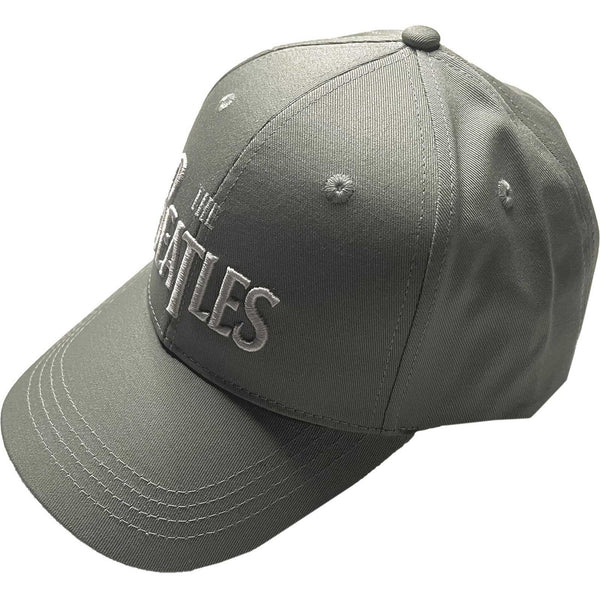 The Beatles Unisex Baseball Cap: White Drop T Logo