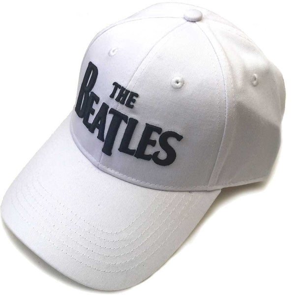 The Beatles Unisex Baseball Cap: Drop T Logo (Grey)