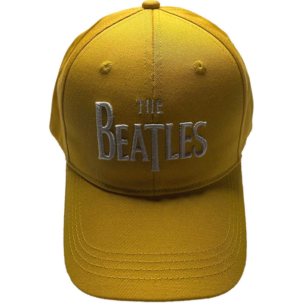 The Beatles Unisex Baseball Cap: White Drop T Logo