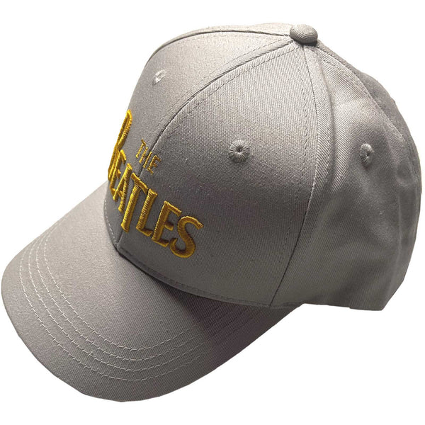 The Beatles Unisex Baseball Cap: White Drop T Logo