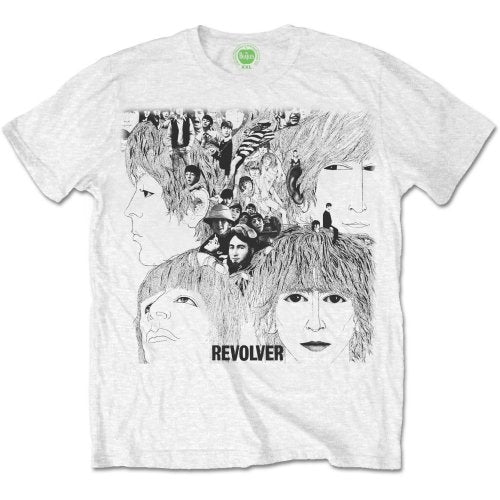 The Beatles | Official Band T-Shirt | Revolver Album Cover
