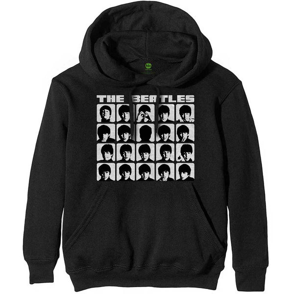 The Beatles Unisex Pullover Hoodie: Hard Days Night Faces Mono