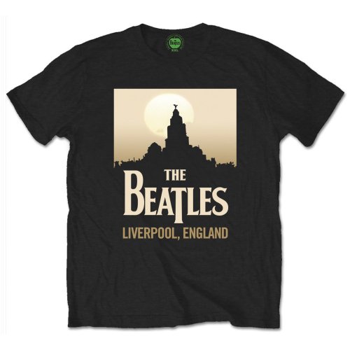 The Beatles Unisex Premium T-Shirt: Liverpool England