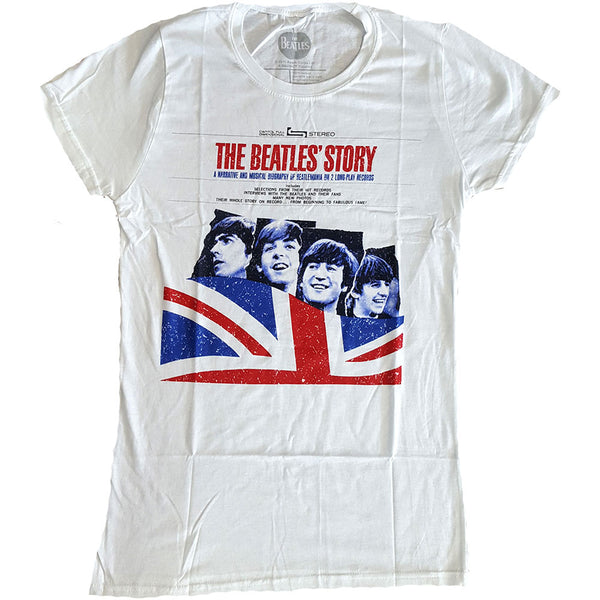 The Beatles Ladies Premium T-Shirt: The Beatles Story