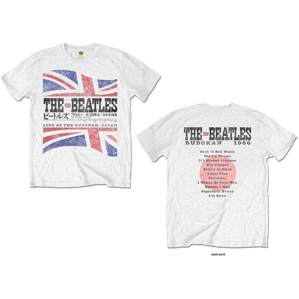 The Beatles | Official Band T-Shirt | Budokan Set List