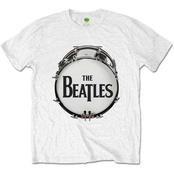 The Beatles Unisex T-Shirt: Original Drum Skin