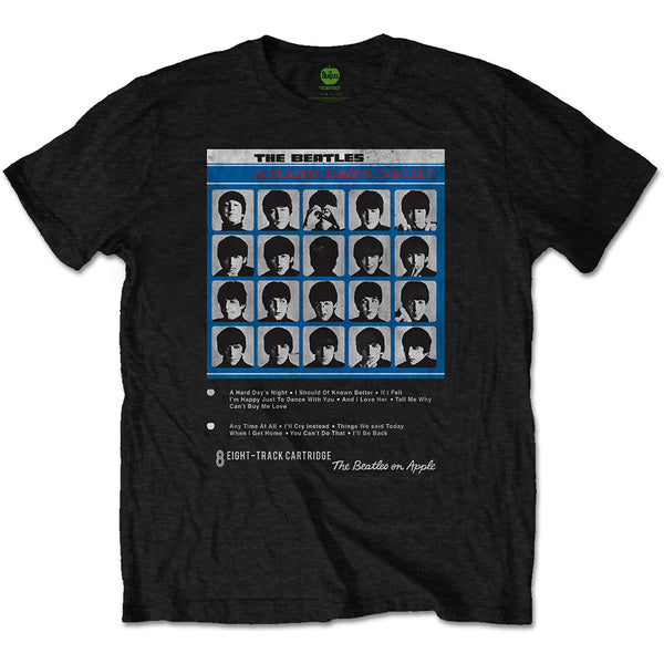 The Beatles | Official Band T-Shirt | Hard Days Night 8 Track