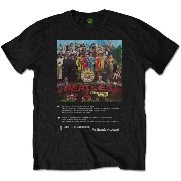 The Beatles | Official Band T-Shirt | Sgt Pepper 8 Track