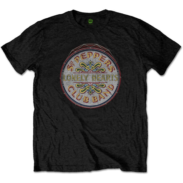 The Beatles | Official Band T-Shirt | Original Pepper Drum