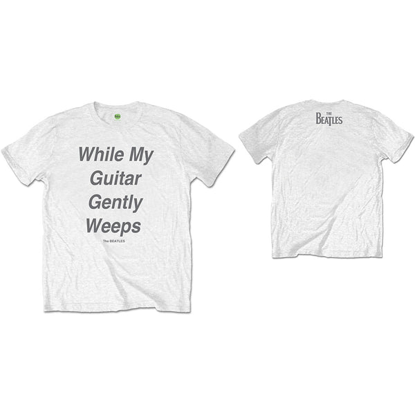 The Beatles | Official Band T-Shirt | My Guitar Gently Weeps (Back Print)